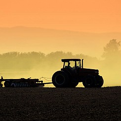 Tractor_at_Dusk